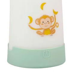 Luminaire Enfant|OSTARIA Veilleuse nomade enfant piles (18,8 cm) Singe e Vert