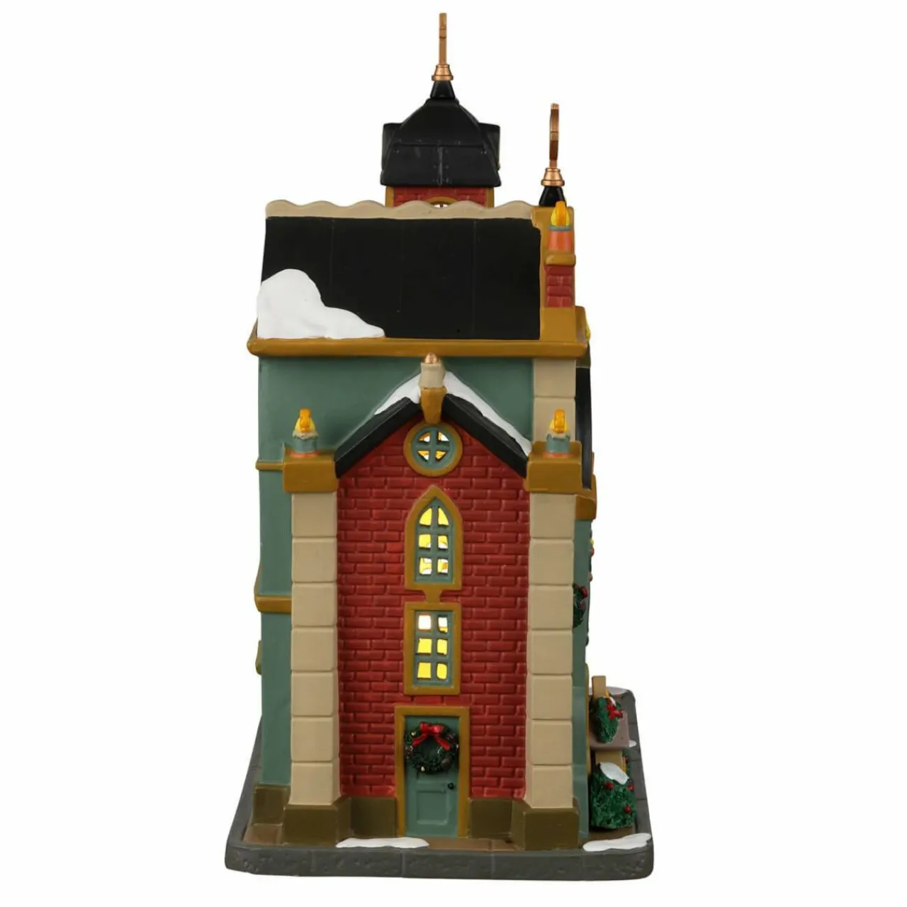 Village De Noël Lemax|LEMAX Village de Noël lumineux Cathédrale de la lumière éternelle