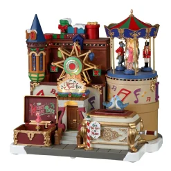 Village De Noël Lemax|LEMAX Village de Noël lumineux, musical et animé La Boîte à musique