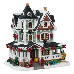 Village De Noël Lemax|LEMAX Village de Noël lumineux Whitbey Residence