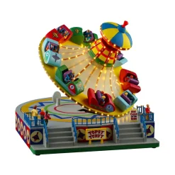 Village De Noël Lemax|LEMAX Village de Noël lumineux, musical et animé Manège Tournant