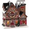 Village De Noël Lemax|LEMAX Village de Noël lumineux Fabrique Pour l'amour du chocolat