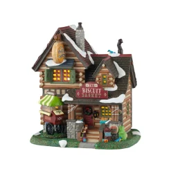 Village De Noël Lemax|LEMAX Village de Noël lumineux Le Panier à pâtisseries