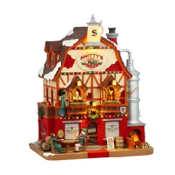 Village De Noël Lemax|LEMAX Village de Noël lumineux Brasserie Smitty