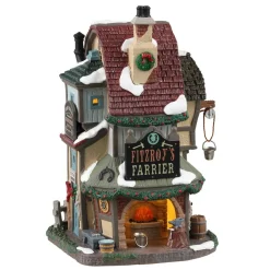 Village De Noël Lemax|LEMAX Village de Noël lumineux Maréchal-Ferrant de Fitzroy