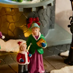 Village De Noël Lumineux|KAEMINGK Village de Noël lumineux, animé et musical La fabrique à jouets Multicolore