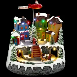 Village De Noël Lumineux|Feeric Lights & Christmas Village de Noël lumineux Avion du Père Noël