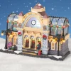 Village De Noël Lumineux|KAEMINGK Village de Noël lumineux et musical Gare de train