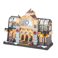 Village De Noël Lumineux|KAEMINGK Village de Noël lumineux et musical Gare de train