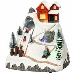 Village De Noël Lumineux|KAEMINGK Village de Noël lumineux Joie d'hiver Multicolore