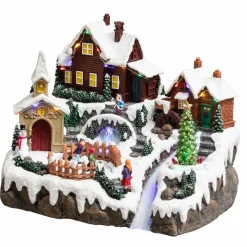 Village De Noël Lumineux|Feeric Lights & Christmas Village de Noël lumineux Lac gelé