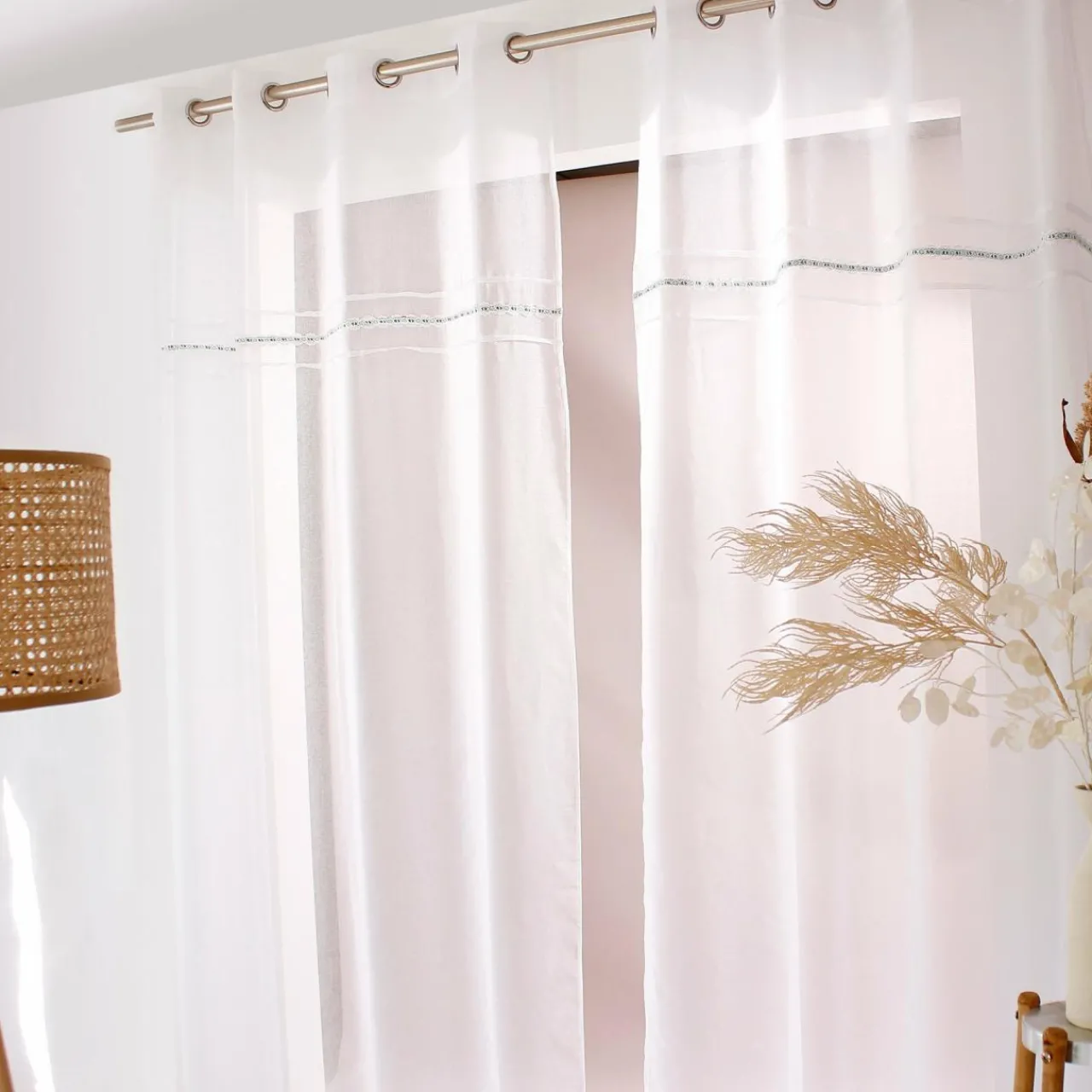 Voilage|ENJOY HOME Voilage (140 x 240 cm) Alicia Gris foncé