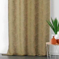 Voilage|LINDER Voilage (140 x 275 cm) Cycas Vert kaki