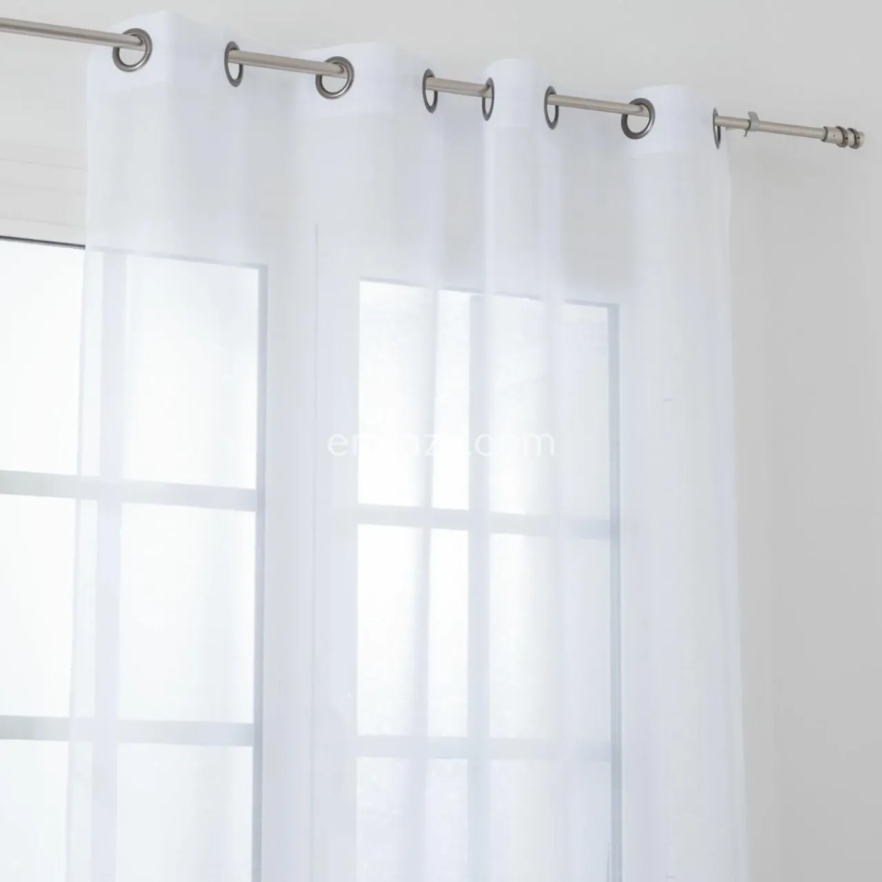 Voilage|LINDER Voilage (145 x 240 cm) Givrée Blanc