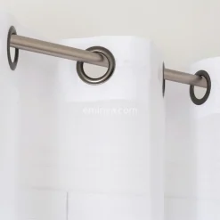 Voilage|LINDER Voilage (145 x 240 cm) Givrée Blanc