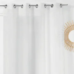 Voilage|LINDER Voilage (145 x 280 cm) Givrée Blanc