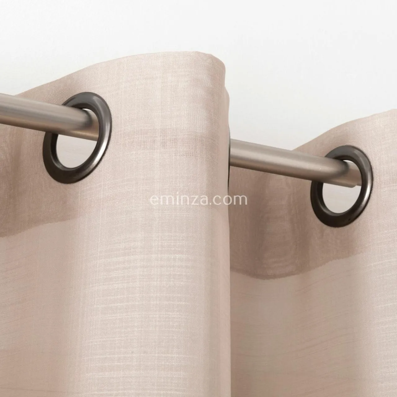 Voilage|LINDER Voilage (145 x 240 cm) Givrée Sable