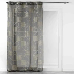 Voilage|DOUCEUR D'INTERIEUR Voilage (140 x 240 cm) Lineor Gris Anthracite