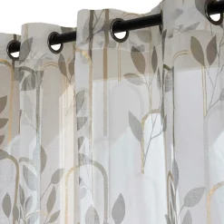 Voilage|douceur d'intu017drieur Voilage (140 x 280 cm) Roseris Gris