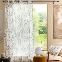Voilage|douceur d'intu017drieur Voilage (140 x 240 cm) Roseris Gris