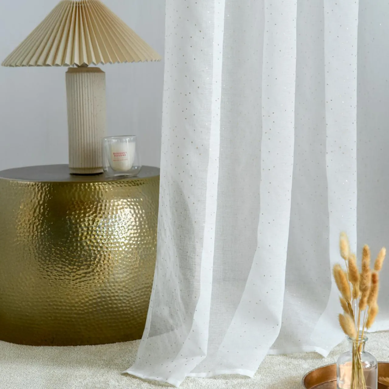 Voilage|STOF Voilage (135 x 260 cm) Stacy Blanc