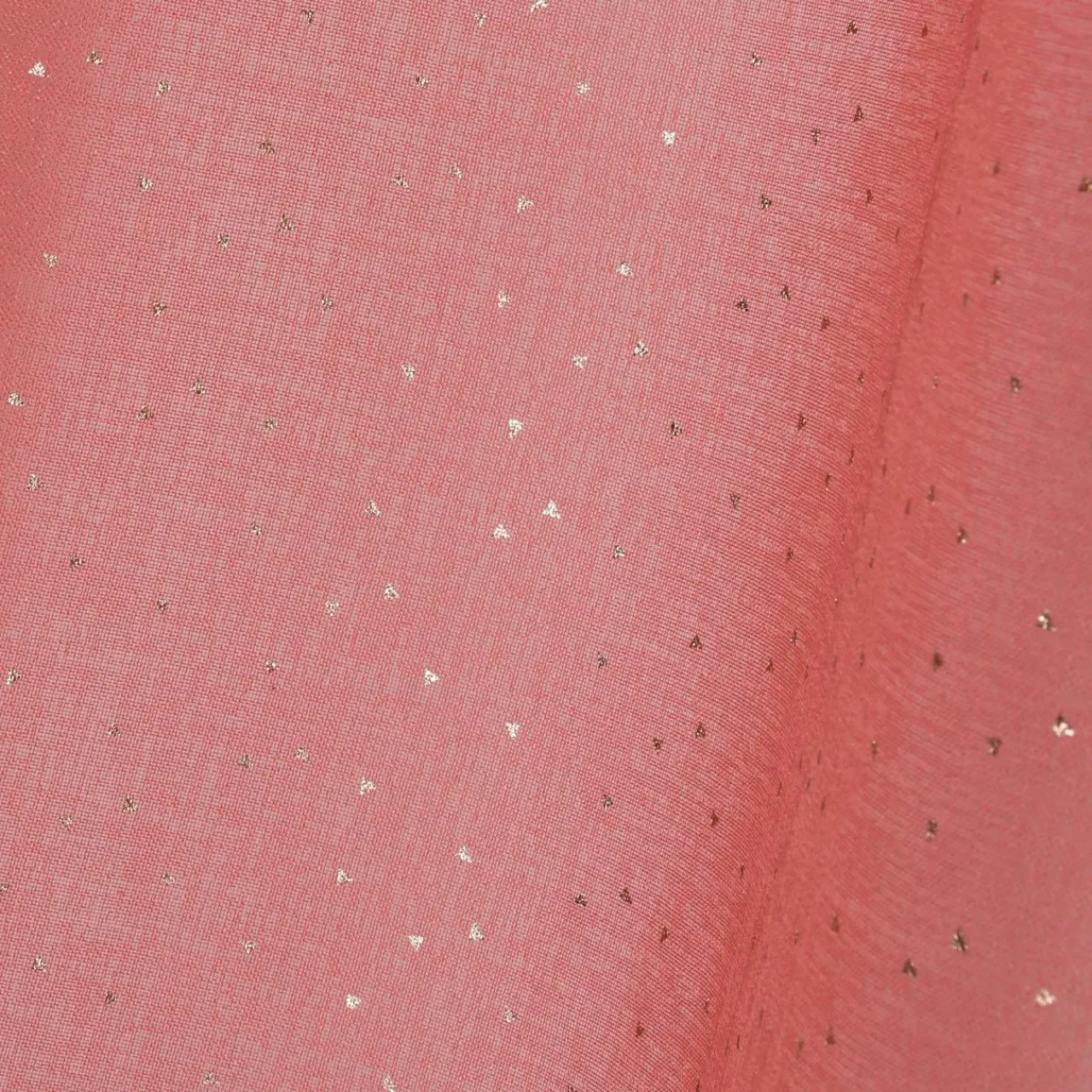 Voilage|STOF Voilage (135 x 260 cm) Stacy Rouge marsala Rouge brun