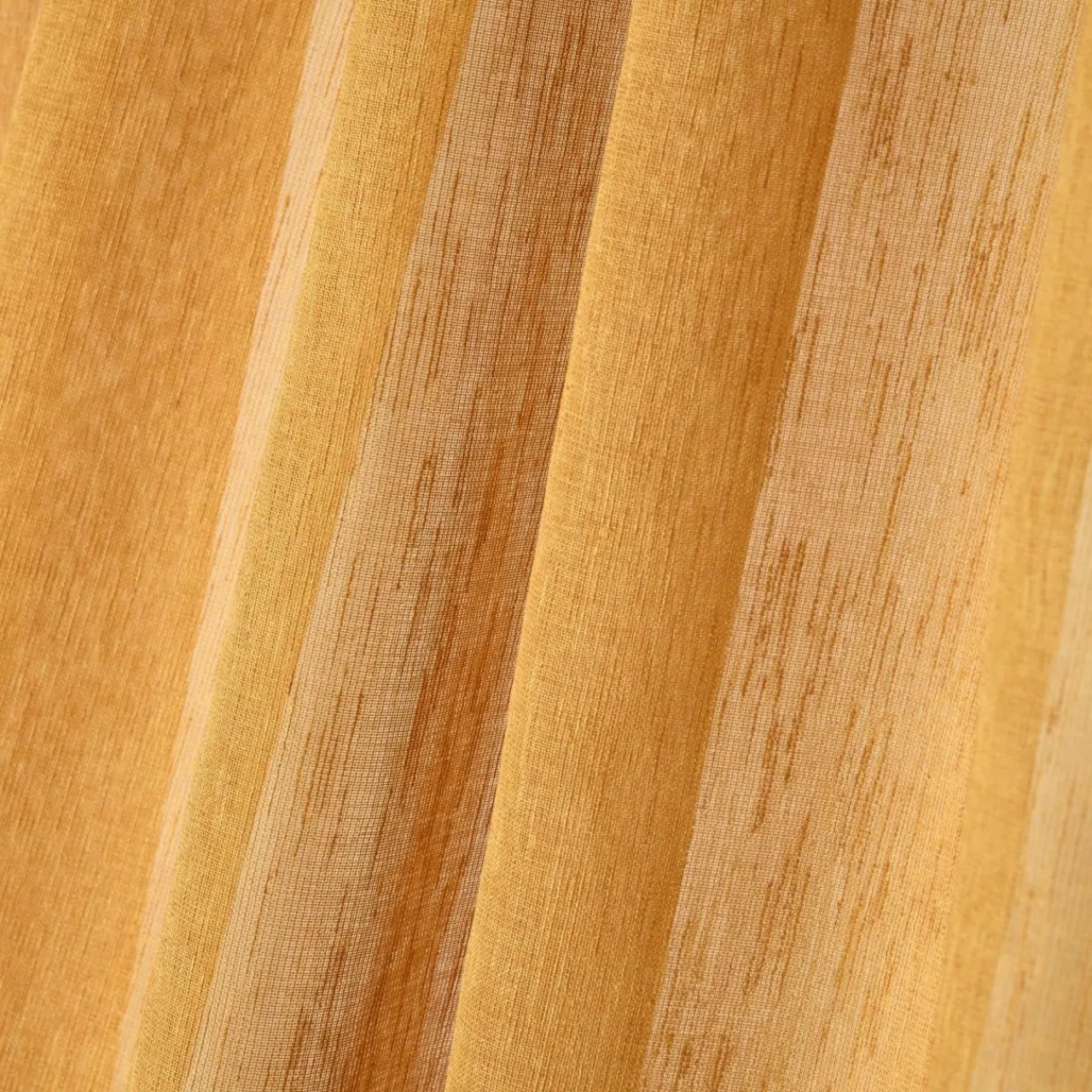 Voilage|LOVELY CASA Voilage galon fronceur (140 x 260 cm) Derby Jaune moutarde