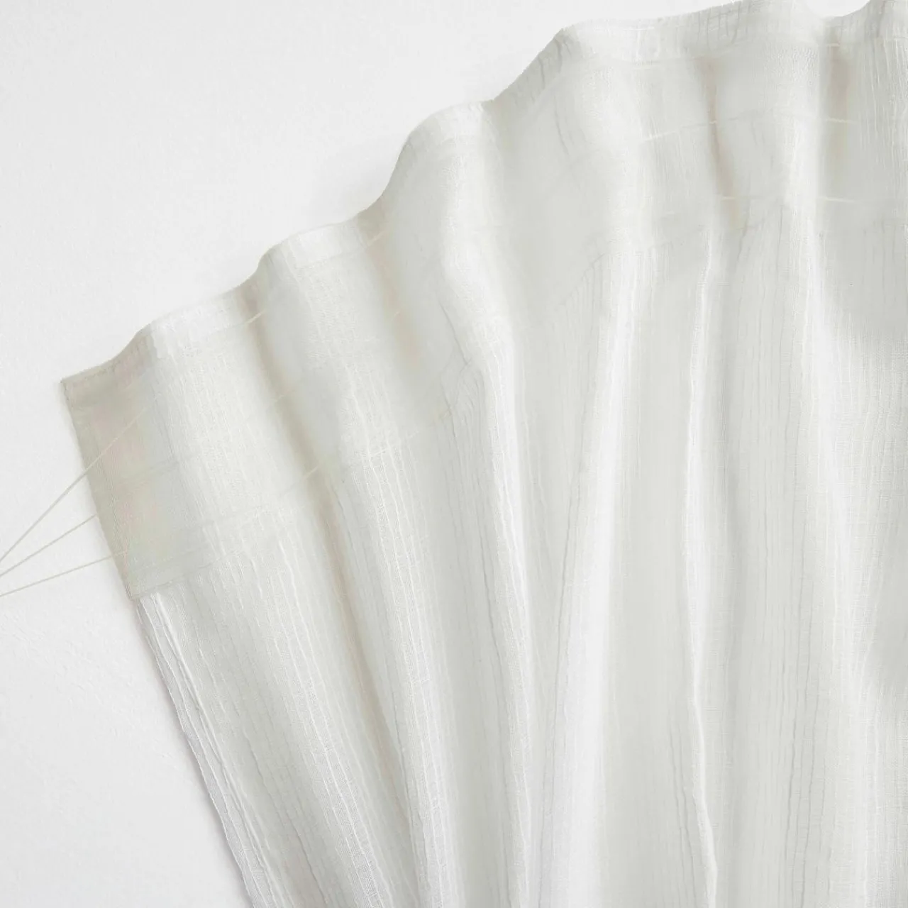 Voilage|EMINZA Voilage galon fronceur (280 x 240 cm) Raphaël Blanc