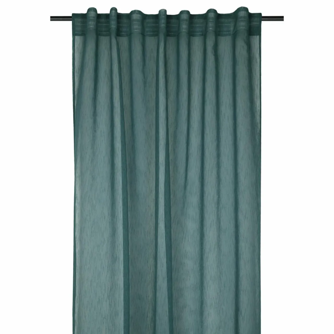 Voilage|LOVELY CASA Voilage galon fronceur (140 x 260 cm) Derby Vert sapin