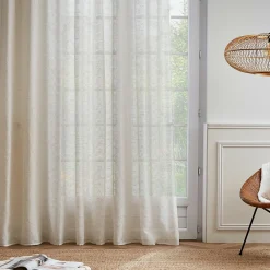 Voilage|EMINZA Voilage galon fronceur (280 x 240 cm) Maël Beige