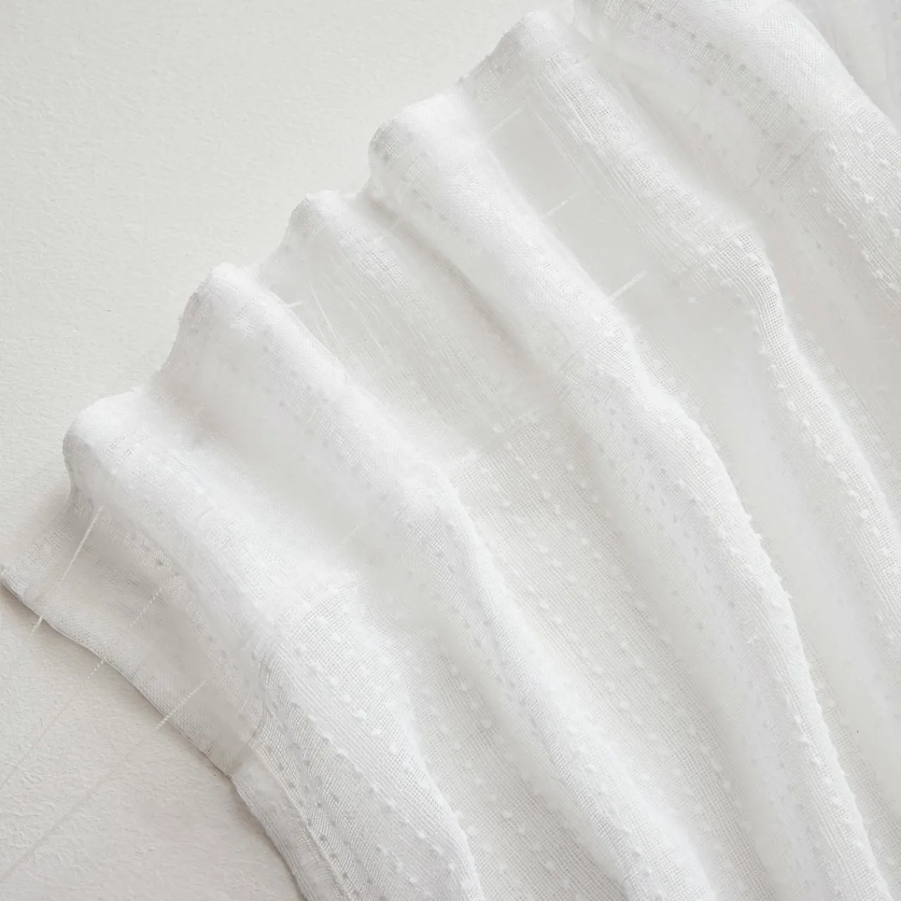 Voilage|EMINZA Voilage galon fronceur (140 x 240 cm) Arthur Blanc