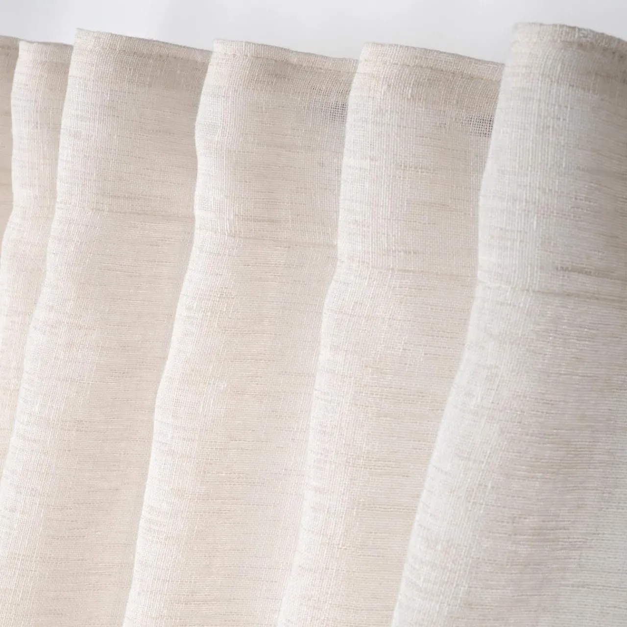 Voilage|STOF Voilage galon fronceur (140 x 260 cm) Madrid Ecru