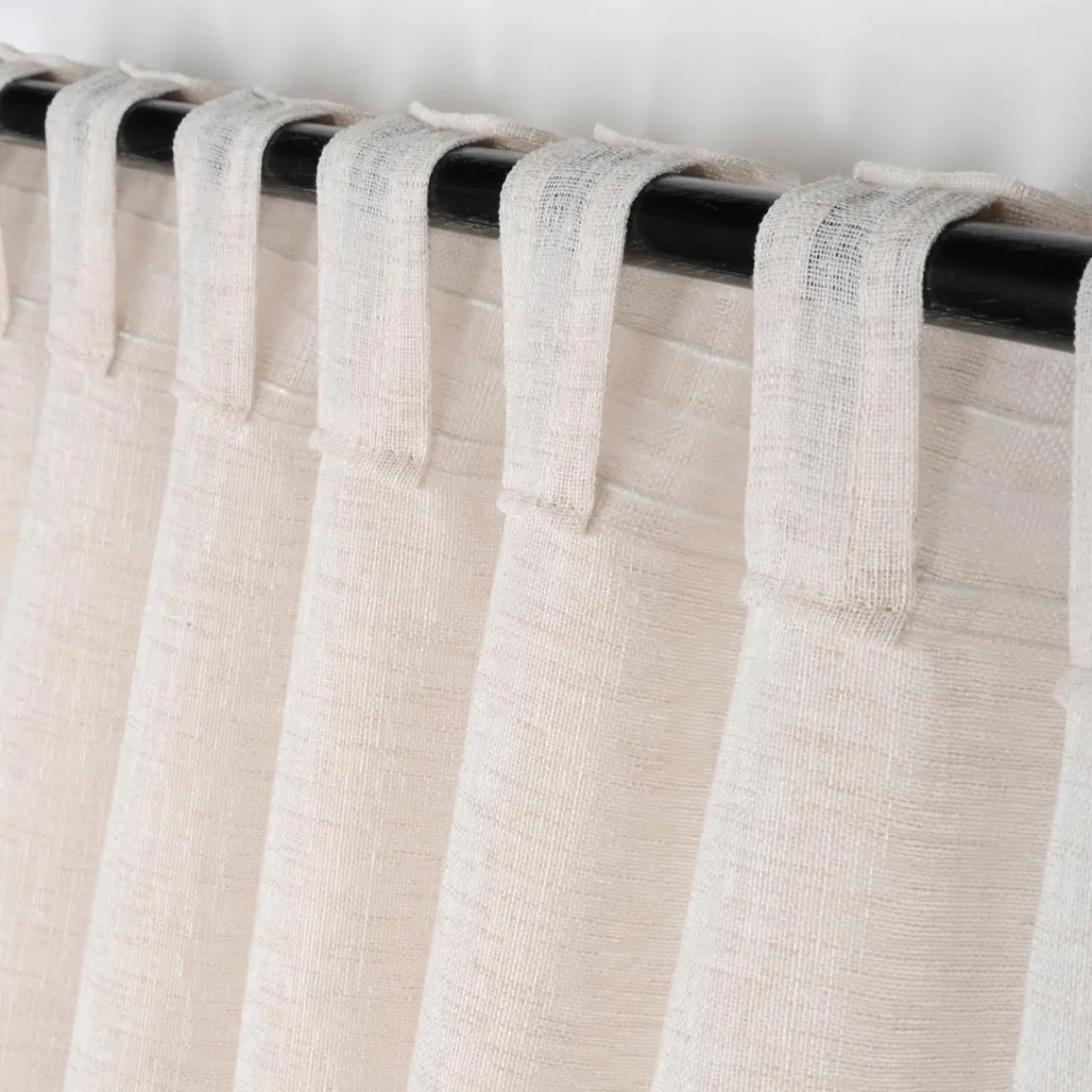 Voilage|STOF Voilage galon fronceur (140 x 260 cm) Madrid Ecru