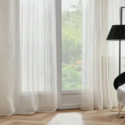 Voilage|EMINZA Voilage galon fronceur (140 x 240 cm) Théo Beige