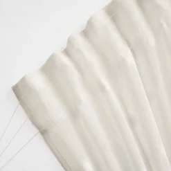 Voilage|EMINZA Voilage galon fronceur pompons (280 x 240 cm) Emie Beige