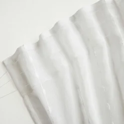 Voilage|EMINZA Voilage galon fronceur pompons (280 x 240 cm) Axel Blanc