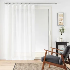 Voilage|douceur d'intu017drieur Voilage œillets (140 x 240 cm) Davina Blanc