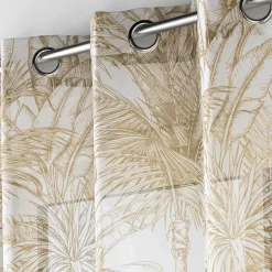 Voilage|douceur d'intu017drieur Voilage œillets (140 x 240 cm) Dune Beige