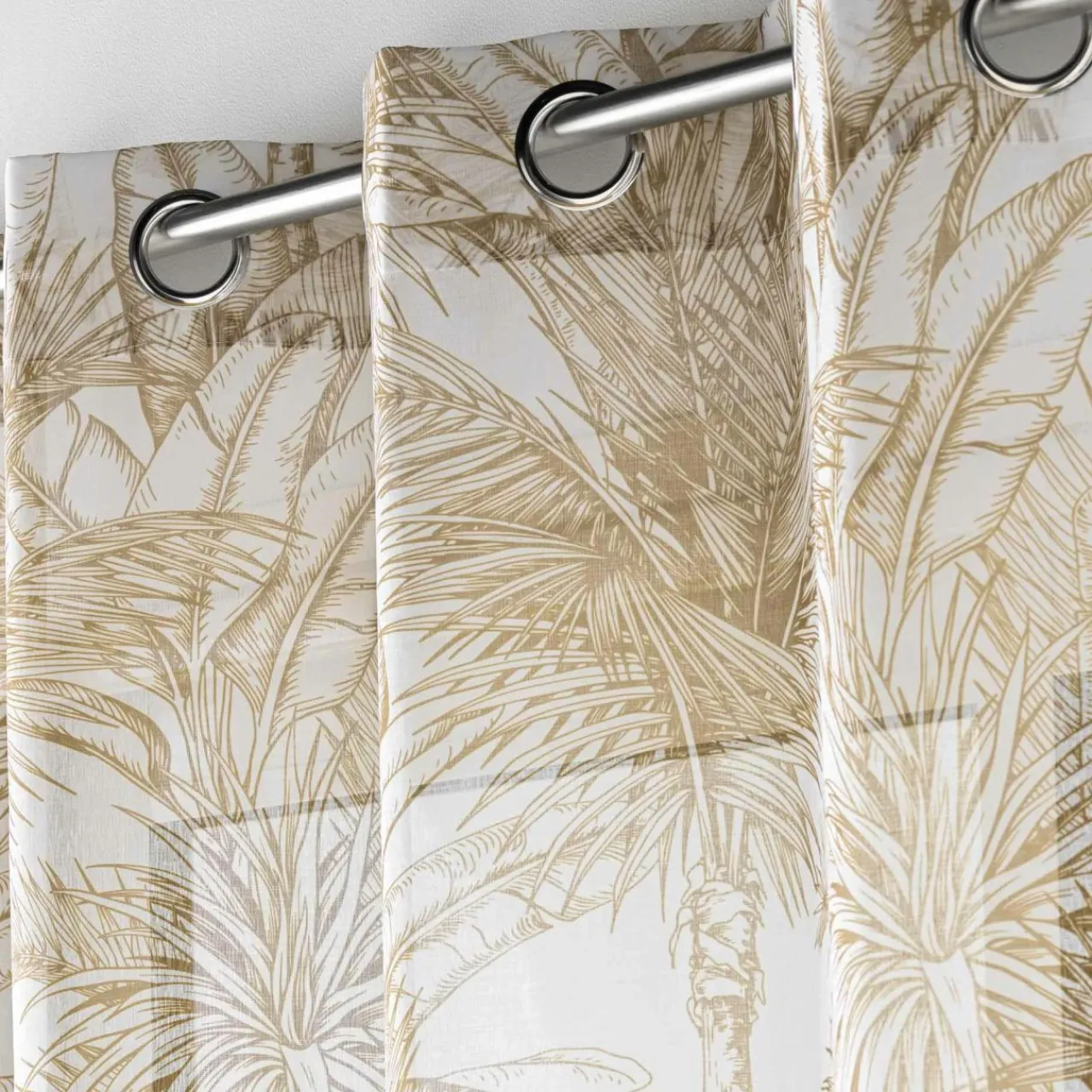 Voilage|douceur d'intu017drieur Voilage œillets (140 x 240 cm) Dune Beige