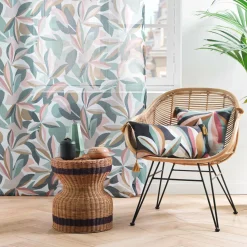 Voilage|DOUCEUR D'INTERIEUR Voilage œillets (140 x 240 cm) Lavinia Multicolore