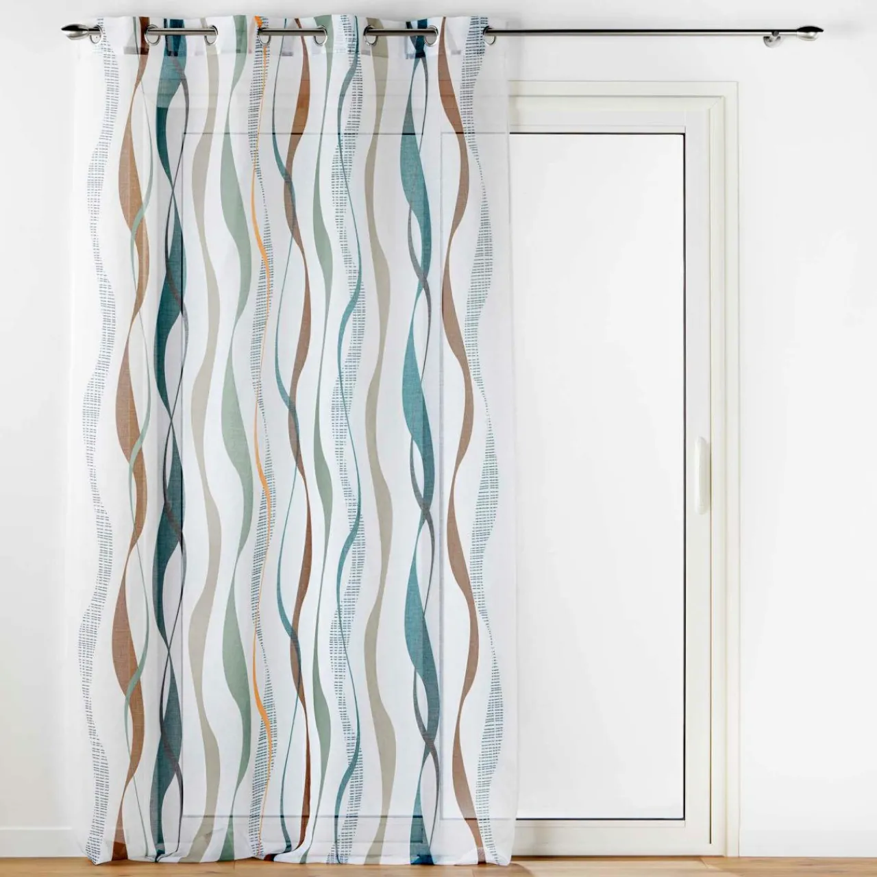 Voilage|DOUCEUR D'INTERIEUR Voilage œillets (140 x 240 cm) Lisana Multicolore