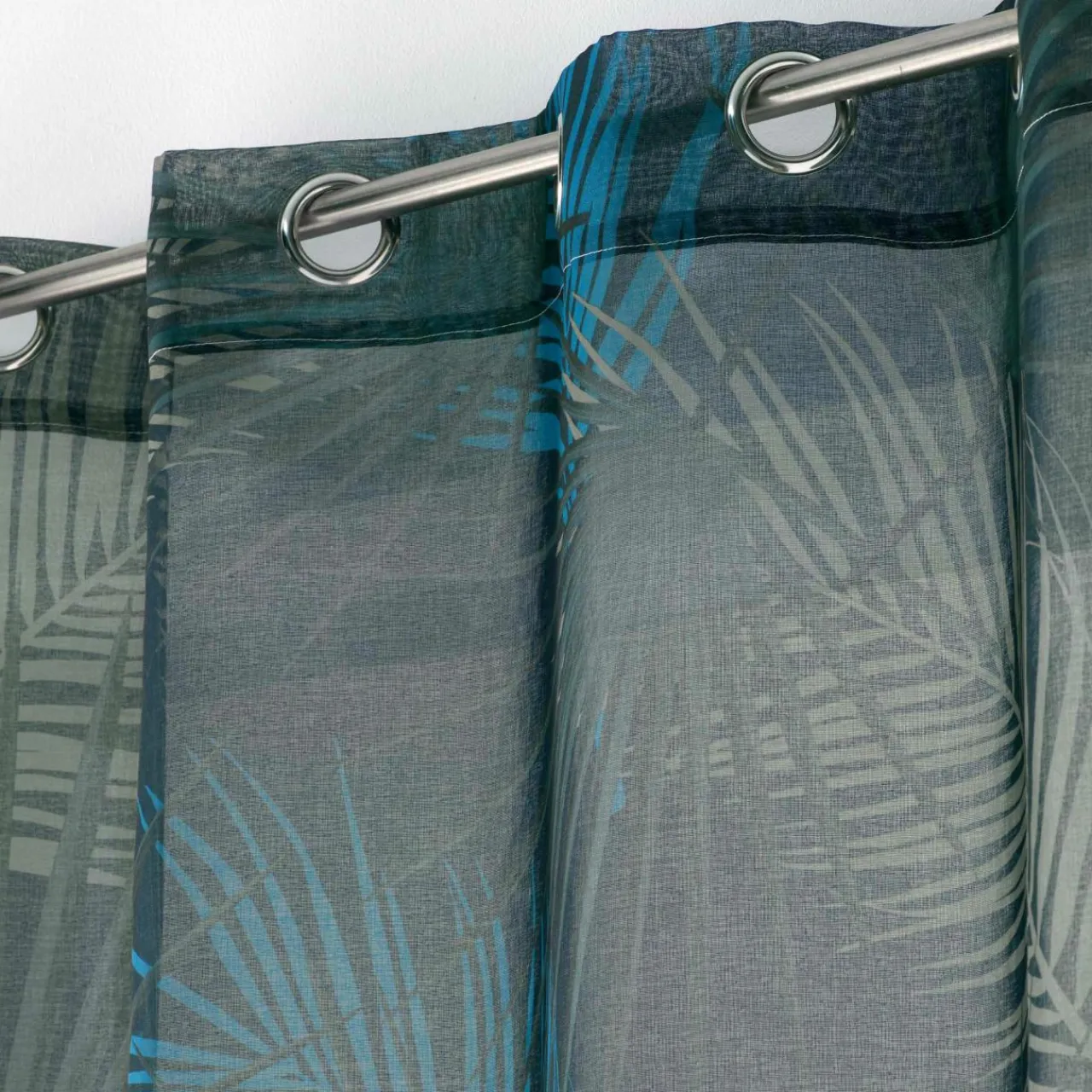 Voilage|DOUCEUR D'INTERIEUR Voilage œillets (140 x 240 cm) Malyssa Bleu