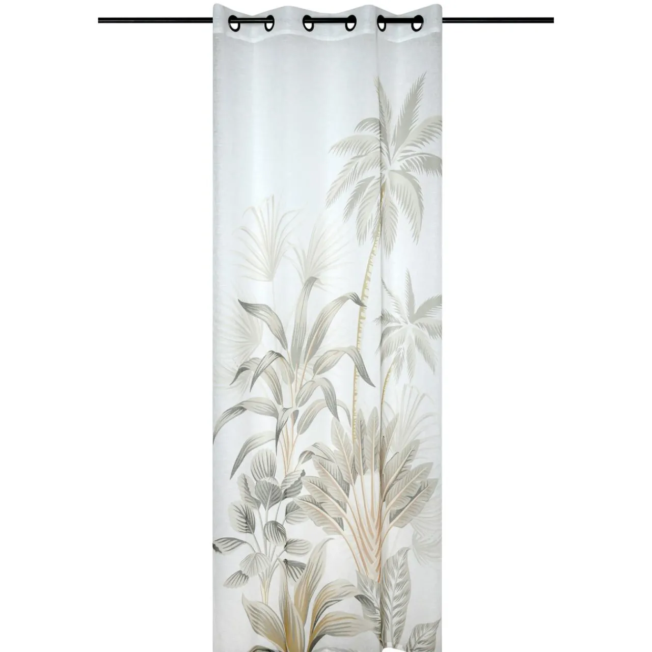 Voilage|STOF Voilage œillets (140 x 260 cm) Nehora Beige