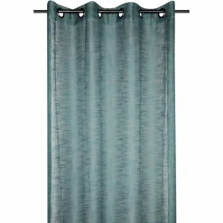 Voilage|LOVELY CASA Voilage œillets (135 x 260 cm) Ontario Vert canard