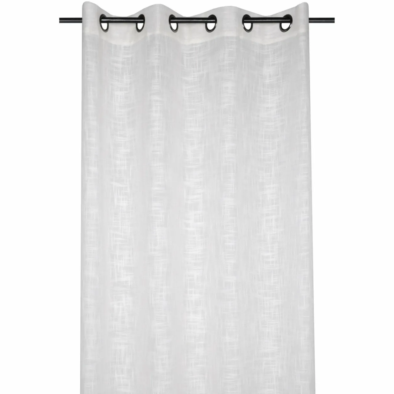 Voilage|LOVELY CASA Voilage œillets (135 x 260 cm) Ontario Blanc