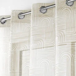 Voilage|DOUCEUR D'INTERIEUR Voilage œillets (140 x 240 cm) Pandore Blanc