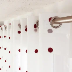 Voilage|ENJOY HOME Voilage œillets (140 x 240 cm) Pointia Bordeaux