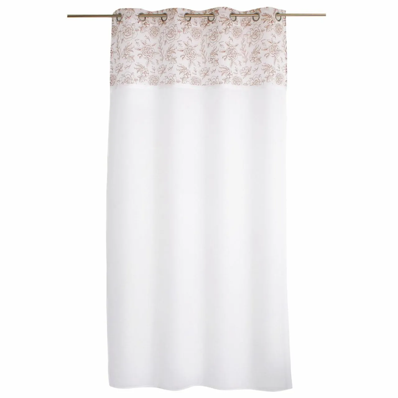 Voilage|ENJOY HOME Voilage œillets (140 x 240 cm) Rosa Marron