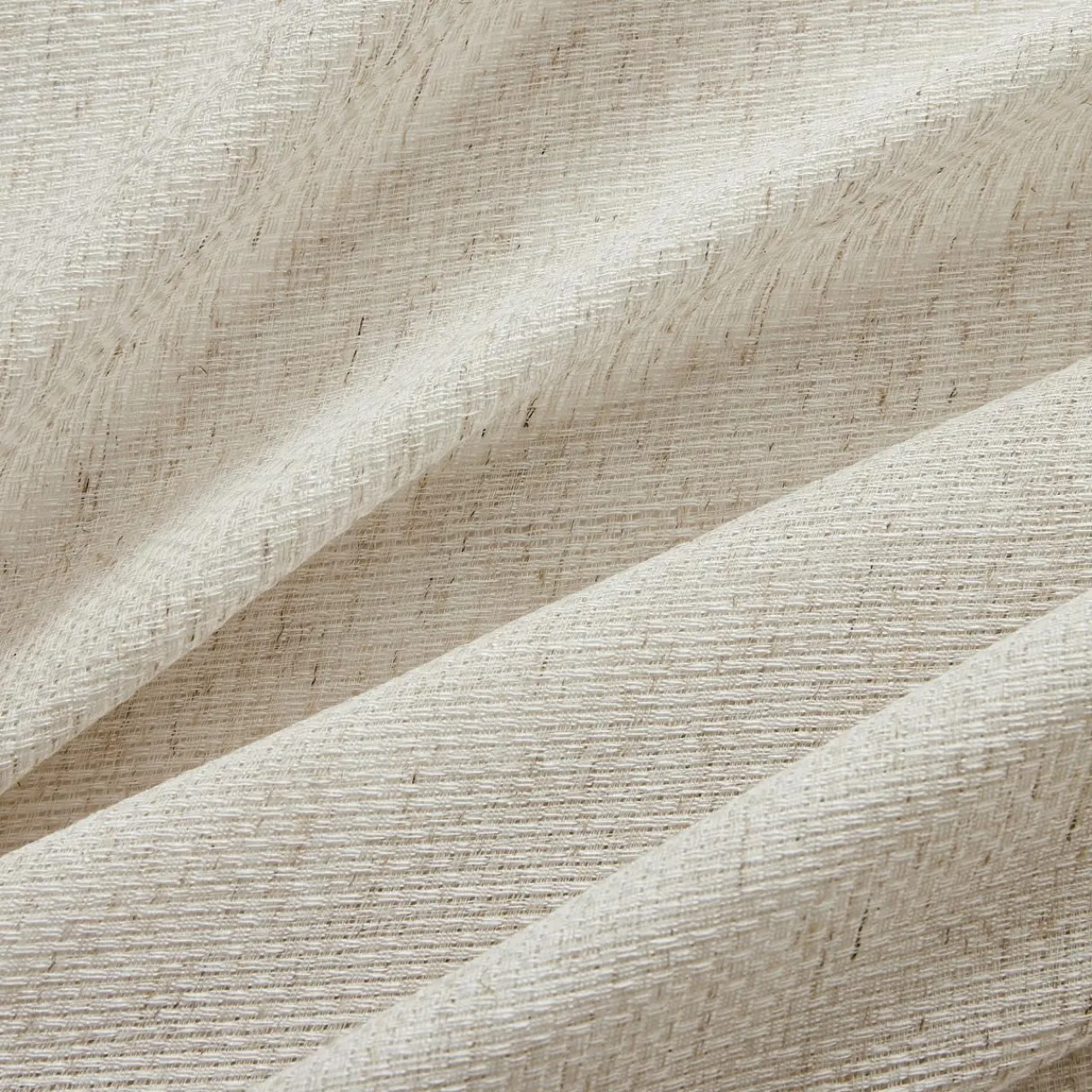 Voilage|EMINZA Voilage œillets effet lin (140 x 240 cm) Luca Beige