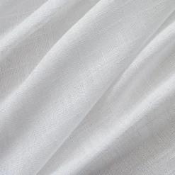 Voilage|EMINZA Voilage œillets effet lin (140 x 280 cm) Robin Blanc